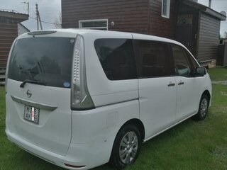 2014 Nissan Serena IV (C26), белый, 1150000 рублей, вид 3