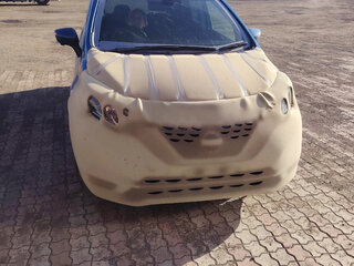 2017 Nissan Note e-Power II Рестайлинг, синий, 1350000 рублей, вид 1