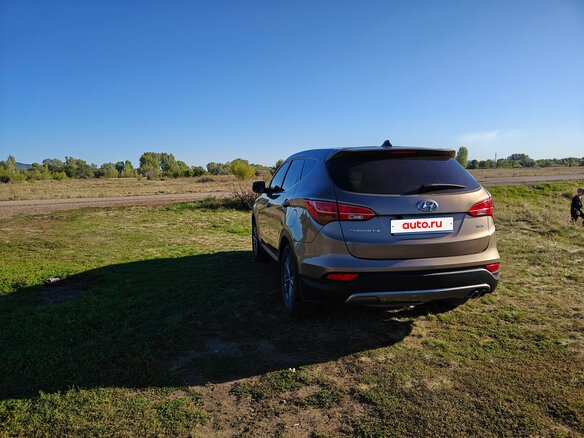 2012 Hyundai Santa Fe III, золотистый, 1600000 рублей - вид 15
