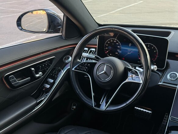 2021 Mercedes-Benz S-Класс 500 Long 4MATIC VII (W223), чёрный, 9200000 рублей - вид 8