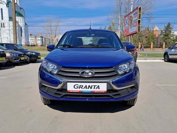 2026 Lada (ВАЗ) Granta I Рестайлинг, синий - вид 8