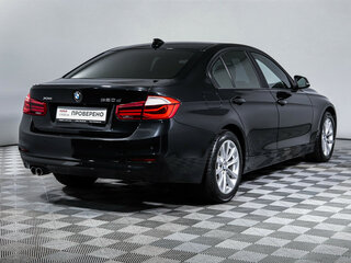 2017 BMW 3 серии 320d xDrive VI (F3x) Рестайлинг, чёрный, 2573010 рублей, вид 5