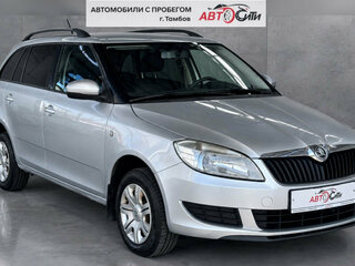 2014 Skoda Fabia II Рестайлинг, серебристый, 599000 рублей, вид 4