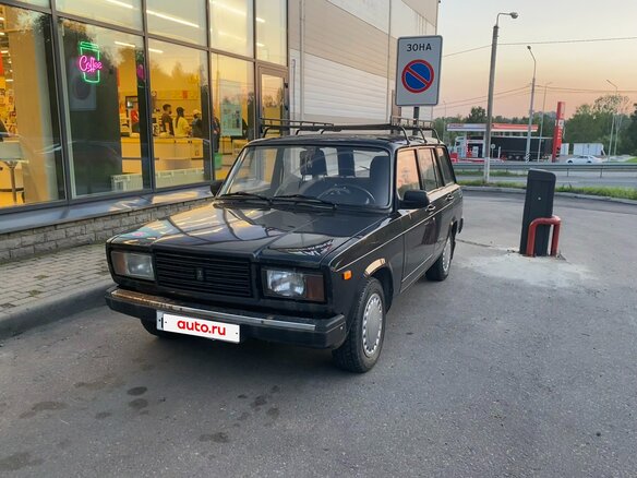 2012 Lada (ВАЗ) 2104, чёрный - вид 2