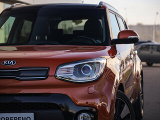 2018 Kia Soul II Рестайлинг, оранжевый, 1899777 рублей, вид 2