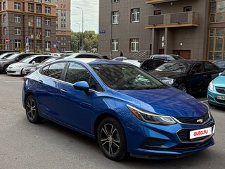 2016 Chevrolet Cruze II, синий, 950000 рублей, вид 2