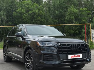 2021 Audi Q7 55 TFSI II (4M) Рестайлинг, чёрный, 6950000 рублей, вид 3
