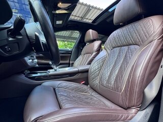 2021 BMW 7 серии 730d xDrive VI (G11/G12) Рестайлинг, синий, 6190000 рублей, вид 4