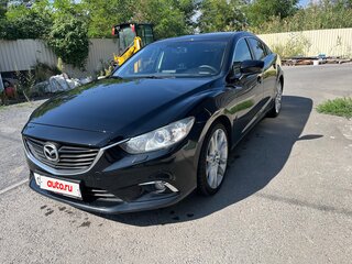 2016 Mazda 6 III (GJ) Рестайлинг, чёрный, 1850000 рублей, вид 1