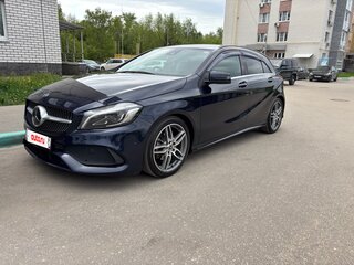2018 Mercedes-Benz A-Класс 180 III (W176) Рестайлинг, синий, 1550000 рублей, вид 1