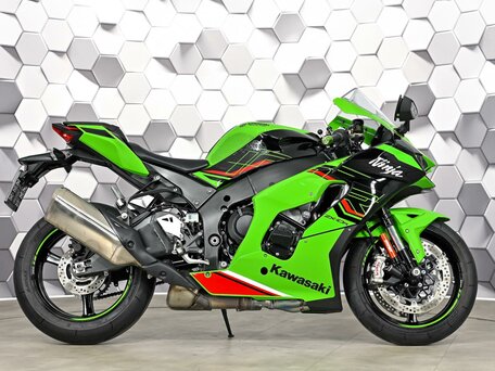 2023 Kawasaki ZX-10R Ninja, зелёный, 1879000 рублей, вид 3