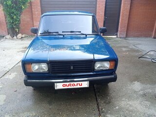 2009 Lada (ВАЗ) 2107, синий, 200000 рублей, вид 1