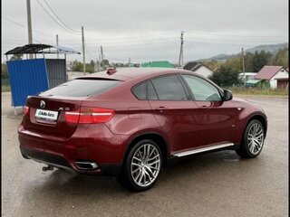 2008 BMW X6 50i 6-speed I (E71), красный, 1299000 рублей, вид 4