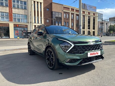 2022 Kia Sportage V, зелёный, 3600000 рублей, вид 5