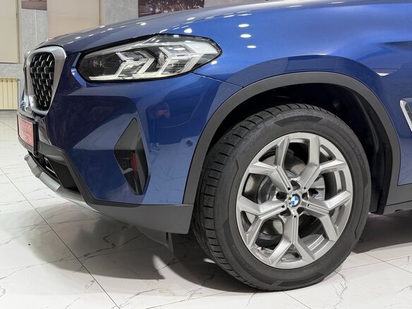 2021 BMW X4 20i II (G02) Рестайлинг, синий, 5998000 рублей - вид 25