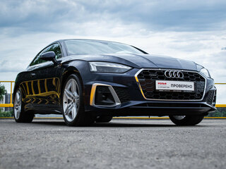 2022 Audi A5 45 TFSI II (F5) Рестайлинг, синий, 4549000 рублей, вид 3