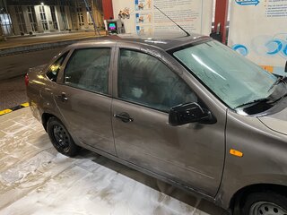 2014 Lada (ВАЗ) Granta I, коричневый, 200000 рублей, вид 4