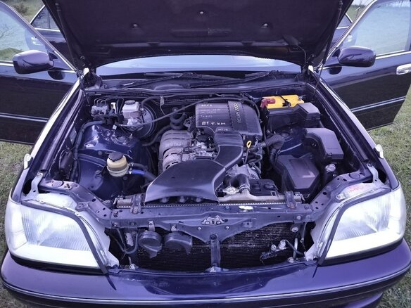 2002 Toyota Crown XI (S170), синий, 1150000 рублей - вид 20