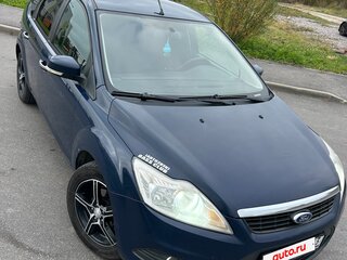 2010 Ford Focus II Рестайлинг, синий, 370000 рублей, вид 2