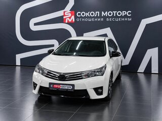 2013 Toyota Corolla XI (E160, E170, E180), белый, 1239900 рублей, вид 4