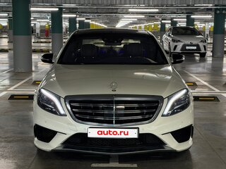 2014 Mercedes-Benz S-Класс 500 Long VI (W222, C217), белый, 2650000 рублей, вид 3