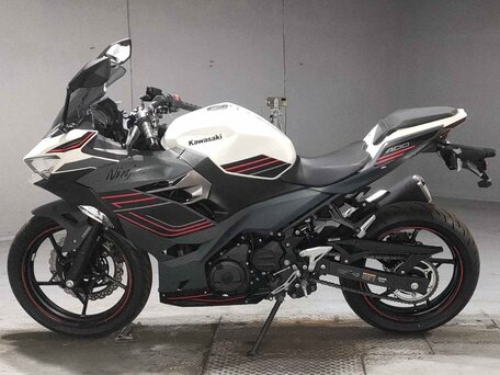 2024 Kawasaki Ninja 400, серебристый, 615000 рублей, вид 2