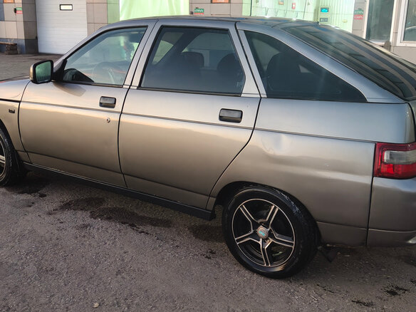 2002 Lada (ВАЗ) 2112, серый, 115000 рублей - вид 5