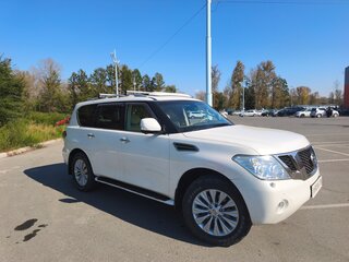 2011 Nissan Patrol VI (Y62), белый, 1800000 рублей, вид 2