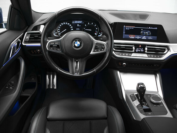 2021 BMW 4 серии 420i G22, G23, G26, синий - вид 9