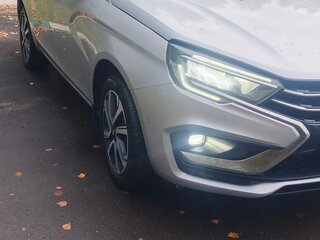 2024 Lada (ВАЗ) Vesta I Рестайлинг (NG), чёрный, 1599000 рублей, вид 2