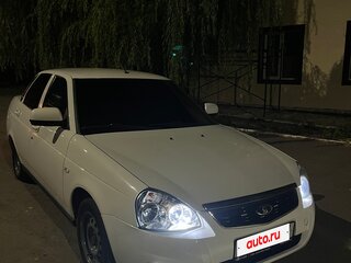 2011 Lada (ВАЗ) Priora I, белый, 420000 рублей, вид 1