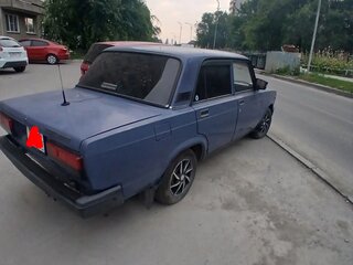 2007 Lada (ВАЗ) 2107, синий, 115000 рублей, вид 5