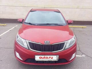 2012 Kia Rio 5-speed III, красный, 415000 рублей, вид 2