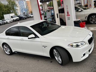 2016 BMW 5 серии 530d xDrive VI (F10/F11/F07) Рестайлинг, белый, 2800000 рублей, вид 2
