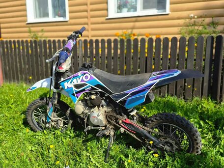 2024 Kayo Mini KMB YX125EM, голубой, 70000 рублей, вид 1