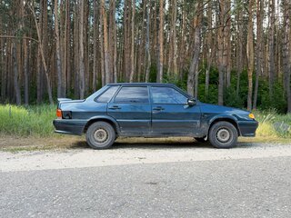 2007 Lada (ВАЗ) 2115, зелёный, 160000 рублей, вид 4