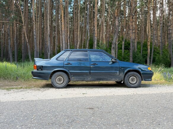 2007 Lada (ВАЗ) 2115, зелёный, 160000 рублей - вид 3