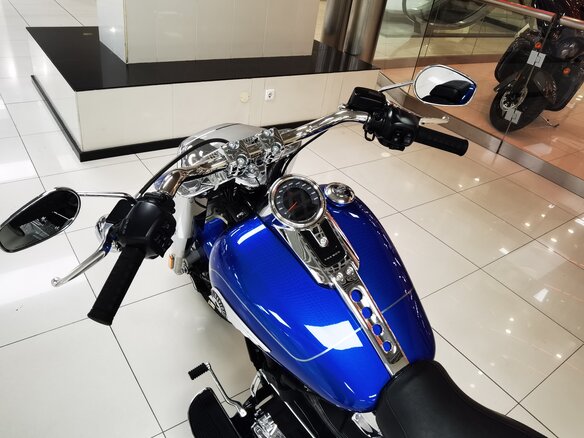 2026 Harley-Davidson Fat Boy, синий, 3300000 рублей - вид 28