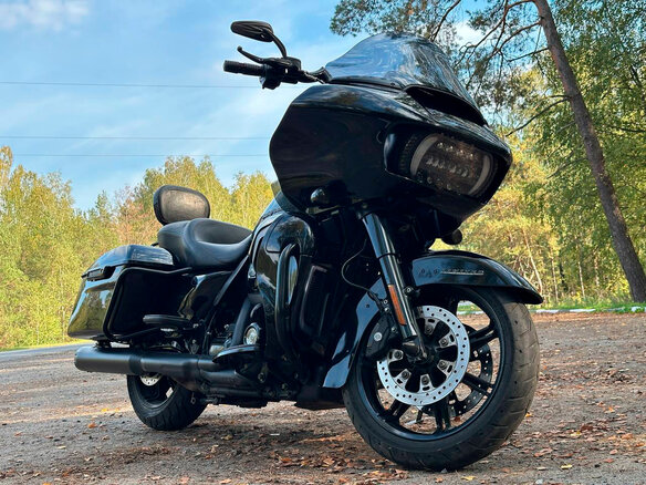 2022 Harley-Davidson Road Glide, чёрный, 1710000 рублей - вид 10