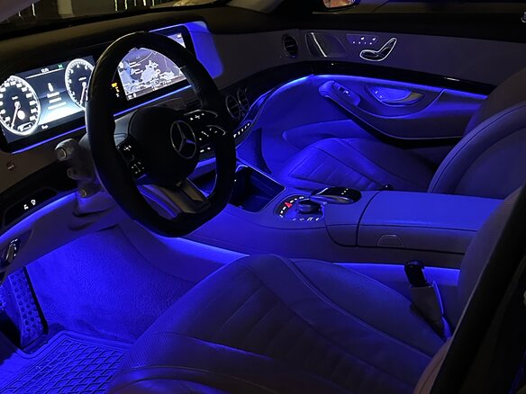 2015 Mercedes-Benz S-Класс 500 Long VI (W222, C217), чёрный, 2700000 рублей - вид 33