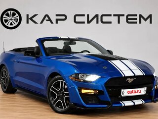 2018 Ford Mustang VI Рестайлинг, синий, 2170000 рублей, вид 1
