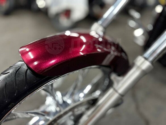 2009 Honda VT 1300CX Fury, пурпурный, 850000 рублей - вид 29