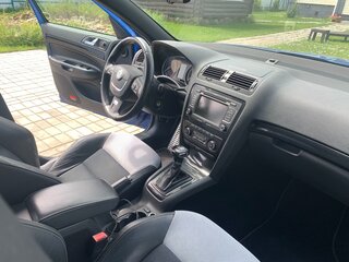 2012 Skoda Octavia RS II Рестайлинг, синий, 1100000 рублей, вид 4