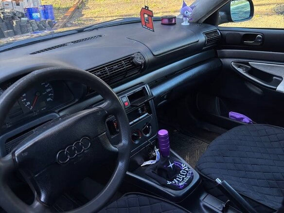 1996 Audi A4 I (B5), синий, 165000 рублей - вид 3