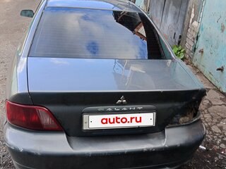 2002 Mitsubishi Galant VIII Рестайлинг, серый, 150000 рублей, вид 4