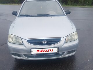 2006 Hyundai Accent ТагАЗ II, серебристый, 240000 рублей, вид 1