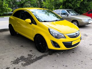 2013 Opel Corsa D Рестайлинг II, жёлтый, 1200000 рублей, вид 4