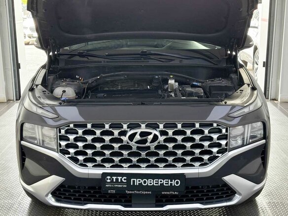 2021 Hyundai Santa Fe IV Рестайлинг, коричневый - вид 8