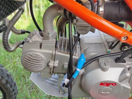2024 Kayo Basic TT140EM, оранжевый, 70000 рублей, вид 3