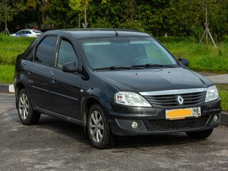 2010 Renault Logan I Рестайлинг, чёрный, 400000 рублей, вид 3